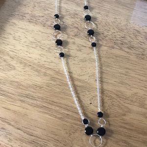 Black & Silver Necklace.